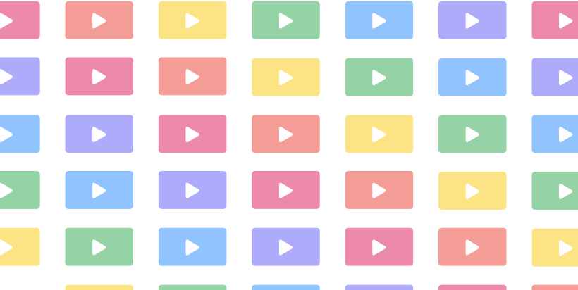 An overwhelming wall of abstracted videos making it difficult to understand what is actually useful to watch.